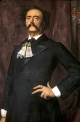 Manche N* 082, Museo de St Sauveur le Viscount, Retrato de Jules Barbey d
